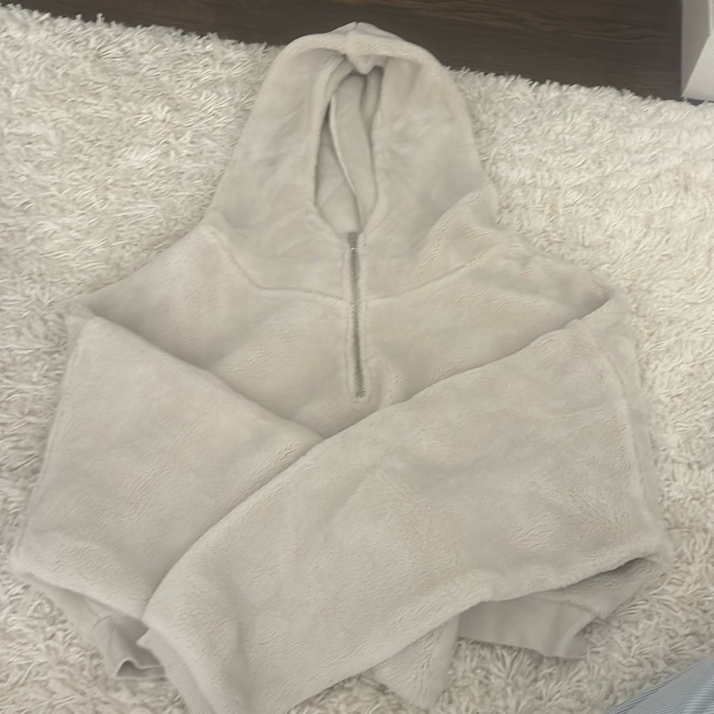 Urban Outfitters hooded quarter zip